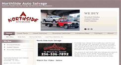 Desktop Screenshot of a-northsideautosalvage.com